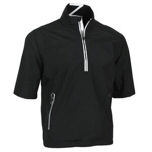 Zero Restriction Men's Power Torque 1/2 Sleeve 1/4 Zip Windshirt Size Large